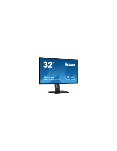iiyama ProLite XB3288UHSU-B5 pantalla para PC 80 cm (31.5") 3840 x 2160 Pixeles 4K Ultra HD LCD Negro