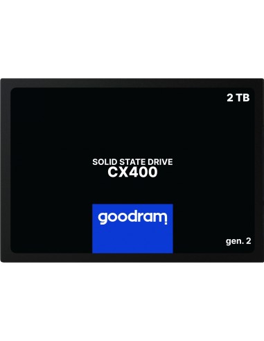 Goodram CX400 SSDPR-CX400-02T-G2 unidad de estado sÃ³lido 2.5" 2,05 TB Serial ATA III 3D NAND