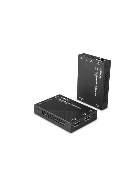 Lindy 38398 extensor audio/video Transmisor y receptor de seÃ±ales AV Negro