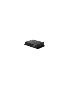 Lindy 43374 hub de interfaz USB 3.2 Gen 1 (3.1 Gen 1) Type-B 5000 Mbit/s Negro 2