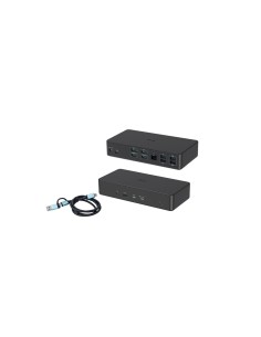 i-tec USB 3.0 / USB-C / Thunderbolt 3 Professional Dual 4K Display Docking Station Generation 2 + Power Delivery 100W