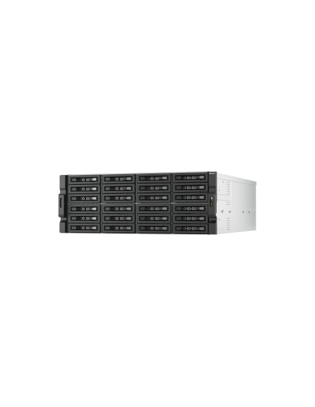 QNAP TL-R2400PES-RP caja para disco duro externo Carcasa de disco duro/SSD Negro, Gris 2.5/3.5"