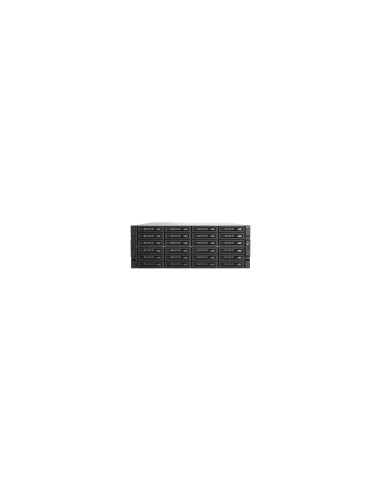 QNAP TL-R2400PES-RP caja para disco duro externo Carcasa de disco duro/SSD Negro, Gris 2.5/3.5"