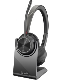 POLY Auriculares VOYAGER 4320 con base de carga