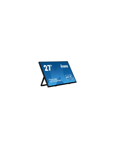 iiyama ProLite T2755MSC-B1 pantalla para PC 68,6 cm (27") 1920 x 1080 Pixeles Full HD LED Pantalla tÃ¡ctil Mesa Negro