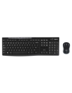 Logitech Wireless Combo MK270 teclado RatÃ³n incluido Hogar USB QWERTZ AlemÃ¡n Negro