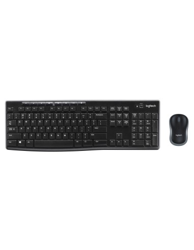 Logitech Wireless Combo MK270 teclado RatÃ³n incluido Hogar USB QWERTZ AlemÃ¡n Negro