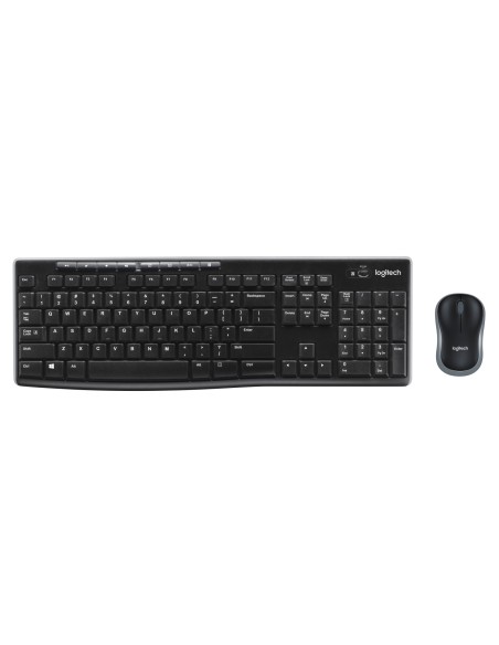 Logitech Wireless Combo MK270 teclado RatÃ³n incluido Hogar USB QWERTZ AlemÃ¡n Negro