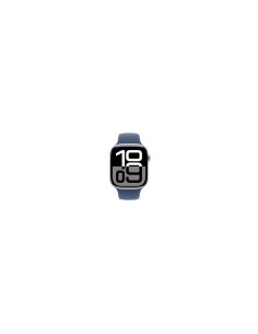 Apple Watch Series 10 OLED 46 mm Digital 416 x 496 Pixeles Pantalla tÃ¡ctil 4G Plata Wifi GPS (satÃ©lite) 2