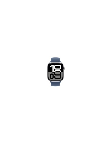 Apple Watch Series 10 OLED 46 mm Digital 416 x 496 Pixeles Pantalla tÃ¡ctil 4G Plata Wifi GPS (satÃ©lite)