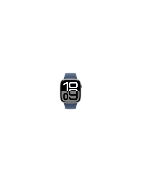 Apple Watch Series 10 OLED 46 mm Digital 416 x 496 Pixeles Pantalla tÃ¡ctil 4G Plata Wifi GPS (satÃ©lite)