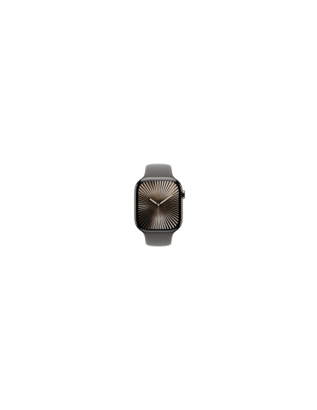 Apple Watch Series 10 OLED 46 mm Digital 416 x 496 Pixeles Pantalla tÃ¡ctil 4G Titanio Wifi GPS (satÃ©lite)