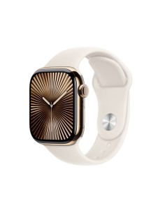 Apple Watch Series 10 OLED 42 mm Digital 374 x 446 Pixeles Pantalla tÃ¡ctil 4G Oro Wifi GPS (satÃ©lite)