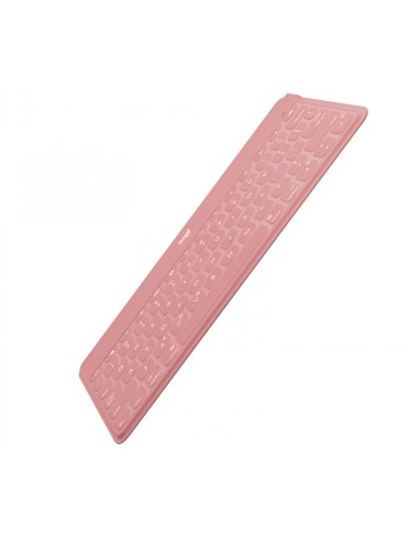 Logitech keys to go teclado inalambrico bluetooth espaÃ±ol rosa