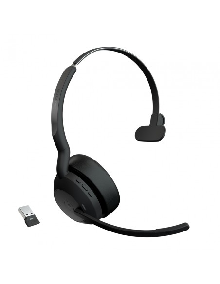 Jabra Evolve2 55 Auriculares InalÃ¡mbrico Diadema Oficina/Centro de llamadas Bluetooth Negro