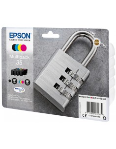 Cartucho de tinta epson padlock multipack 4-colours 35 durabrite ultra ink C13T35864010 2