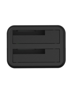AISENS Estacion De Docking De Doble Bahia ASDS-D01B SATA 2.5/3.5 A USB 3.0/3.1 Gen1, Clone, Negra 2