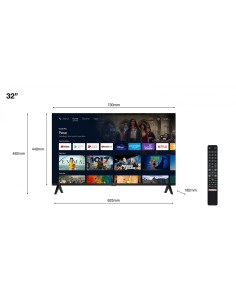 TCL S54 Series 32S5400AF Televisor 81,3 cm (32") Full HD Smart TV Wifi Negro