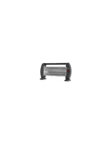 Orbegozo BP 0206 Interior Negro 1200 W Calefactor elÃ©ctrico de cuarzo