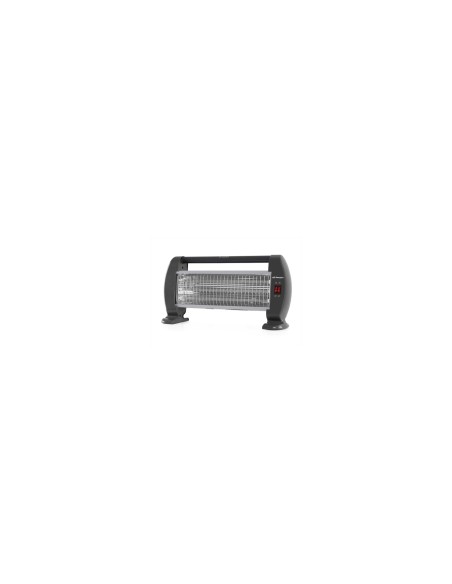 Orbegozo BP 0206 Interior Negro 1200 W Calefactor elÃ©ctrico de cuarzo