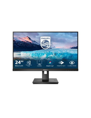 Philips S Line 242S1AE/00 LED display 60,5 cm (23.8") 1920 x 1080 Pixeles Full HD Negro