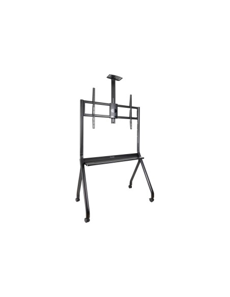 TooQ iStar Soporte de Suelo con Ruedas para Pantallas 55"- 100", Negro