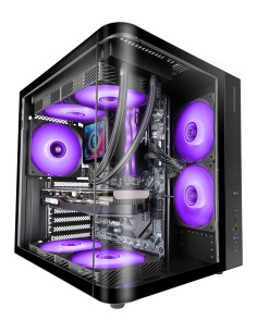 Mars Gaming MC-CURV Midi Tower Negro