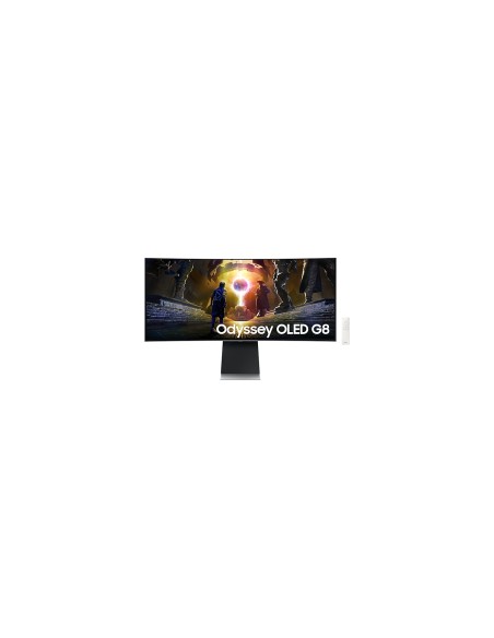 Samsung LS34DG850SUXDU pantalla para PC 86,4 cm (34") 3440 x 1440 Pixeles OLED Plata