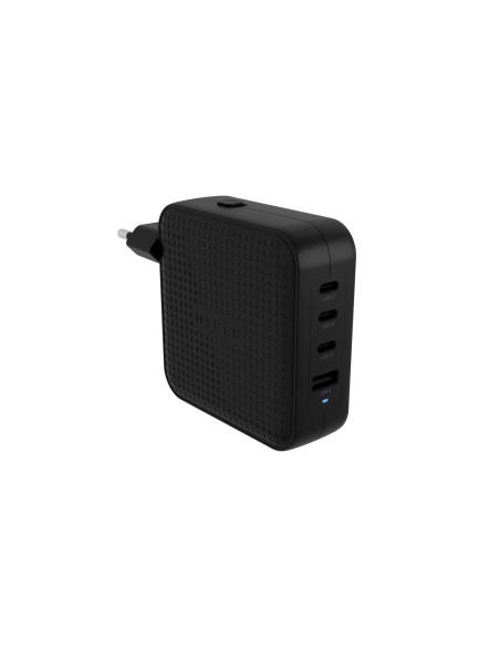 HYPER HJ1002BKWWGL cargador de dispositivo mÃ³vil PortÃ¡til, Smartphone, Tableta Negro Corriente alterna Carga rÃ¡pida Interior