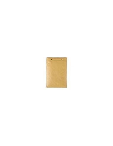 PAQUETE 10 BOLSAS SAM ACOLCHADAS KRAFT CON PLASTICO BURBUJA 220X340 MM 41 GRAMOS 146050