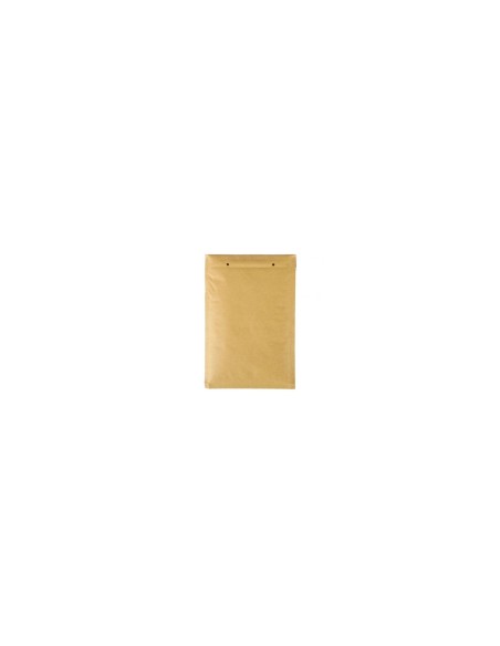 PAQUETE 10 BOLSAS SAM ACOLCHADAS KRAFT CON PLASTICO BURBUJA 220X340 MM 41 GRAMOS 146050