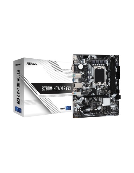 Asrock B760M-HDV/M.2 D4 Intel B760 LGA 1700 micro ATX
