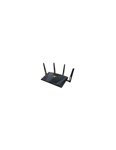 ASUS RT-BE88U router inalÃ¡mbrico 10 Gigabit Ethernet Doble banda (2,4 GHz / 5 GHz) Negro, Gris