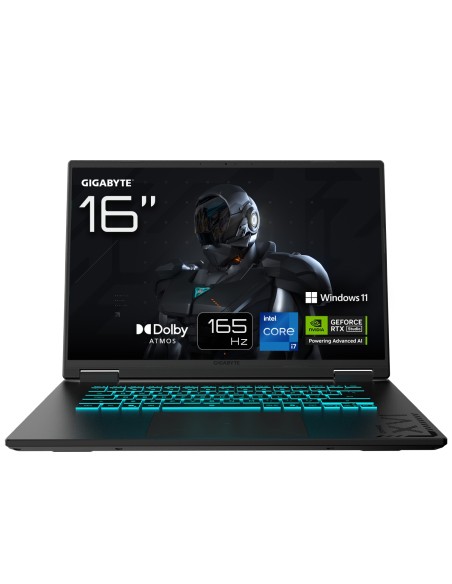 GIGABYTE GAMING A16 CWH PortÃ¡til Gaming - 16,0â€œ, 165Hz WQXGA, Intel Core i7-13620H, NVIDIA RTX 5070, 32GB DDR5 5200MHz, 1TB G