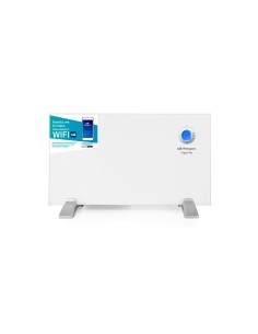 Panel calefactor radiante con wifi orbegozo rew 1000w display digital control tactil mando a distancia blanco 17515 O 2