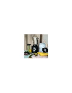 Bourgini 21.3002.00.00 licuadora 1,75 L Batidora de vaso 1000 W Negro, Transparente 2
