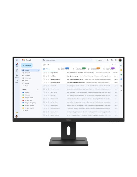 Lenovo ThinkVision E27-40 LED display 68,6 cm (27") 1920 x 1080 Pixeles Full HD LCD Negro