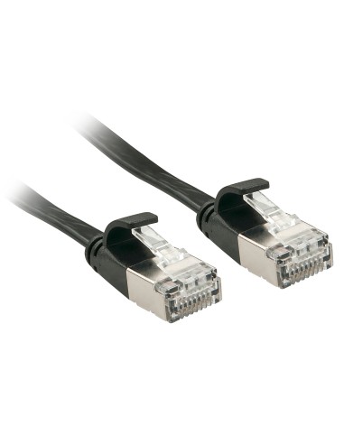 Lindy 47484 cable de red Negro 5 m Cat6a U/FTP (STP)