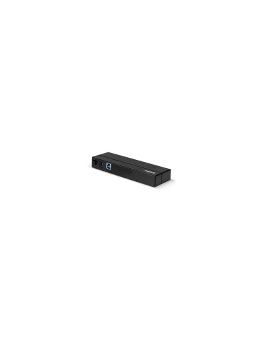 Lindy 43228 hub de interfaz USB 3.2 Gen 1 (3.1 Gen 1) Type-A 5000 Mbit/s Negro