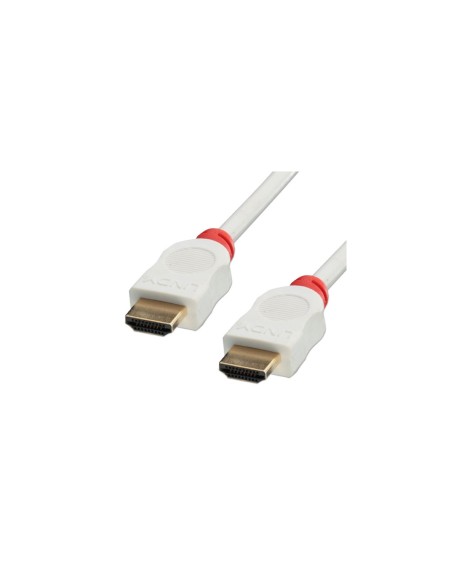 Lindy 41413 cable HDMI 3 m HDMI tipo A (EstÃ¡ndar) Rojo, Blanco
