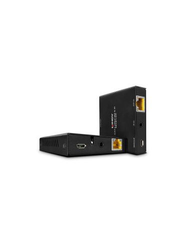 Lindy 38205 extensor audio/video Transmisor y receptor de seÃ±ales AV Negro