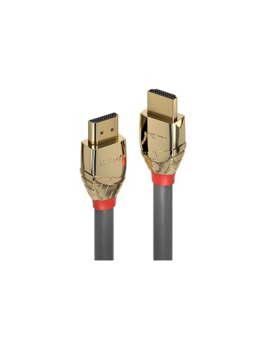 Lindy 37865 cable HDMI 7,5 m HDMI tipo A (EstÃ¡ndar) Oro, Gris