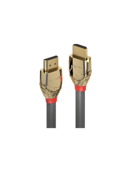 Lindy 37865 cable HDMI 7,5 m HDMI tipo A (EstÃ¡ndar) Oro, Gris