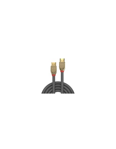 Lindy 37865 cable HDMI 7,5 m HDMI tipo A (EstÃ¡ndar) Oro, Gris