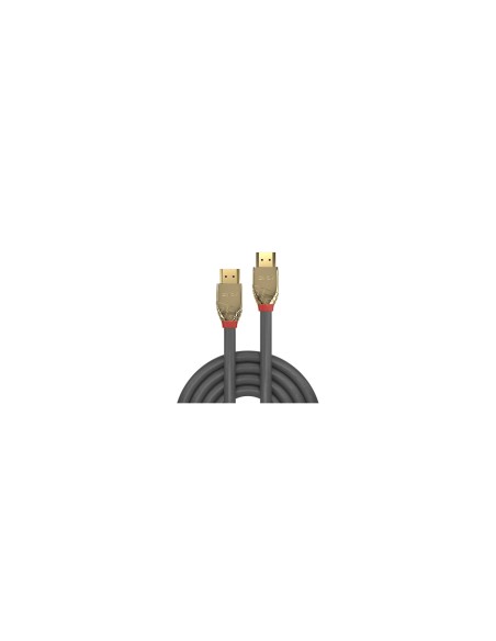 Lindy 37865 cable HDMI 7,5 m HDMI tipo A (EstÃ¡ndar) Oro, Gris