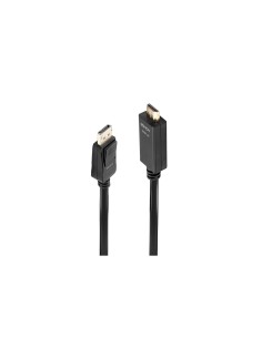 Lindy 36923 adaptador de cable de vÃÂ­deo 3 m DisplayPort HDMI tipo A (EstÃ¡ndar) Negro
