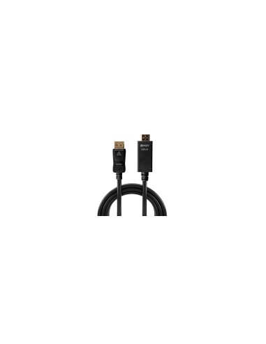 Lindy 36923 adaptador de cable de vÃÂ­deo 3 m DisplayPort HDMI tipo A (EstÃ¡ndar) Negro
