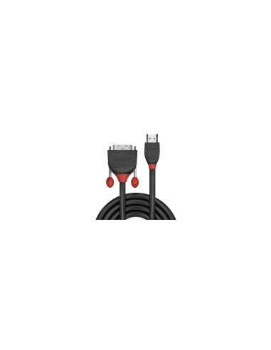 Lindy 36273 adaptador de cable de vÃÂ­deo 3 m HDMI tipo A (EstÃ¡ndar) DVI-D Negro