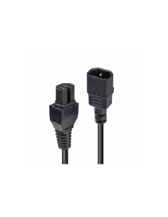 Lindy 30314 cable de transmisiÃ³n Negro 2 m C14 acoplador C15 acoplador