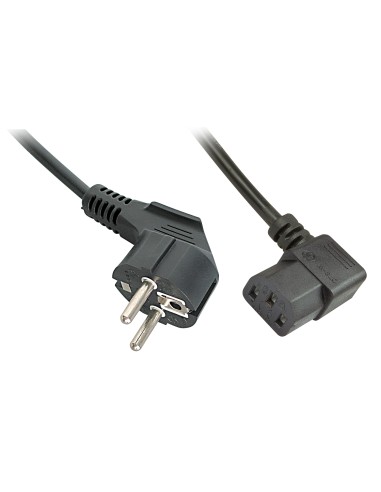 Lindy 30302 cable de transmisiÃ³n Negro 3 m CEE7/7 IEC 320